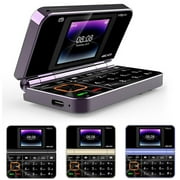 V8pro Dualscreen Folding Side Flip Feature Phone Large Button Dual Sa0d6 CS